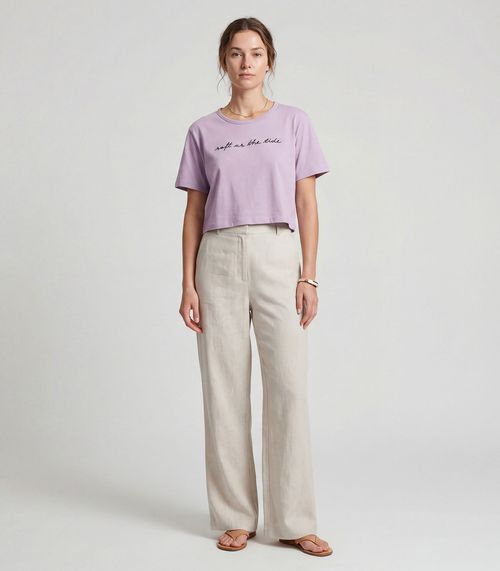 Blusa Feminina em Molecotton Viscose Infinita Cor Rosa