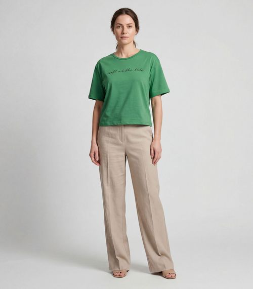 Blusa Feminina em Molecotton Viscose Infinita Cor Verde