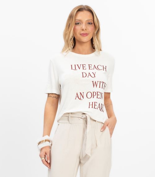 Blusa Feminina Viscotorcion Rovitex Bege