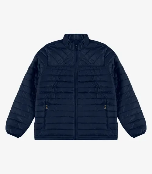 Jaqueta Masculina Plus Size Microfibra Diametro Azul