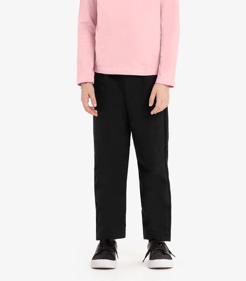 Calça Infantil Moletom Rovitex Kids Preto