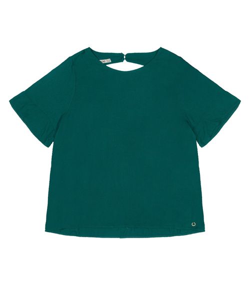 Blusa Plus Size Feminina Secret Glam Verde