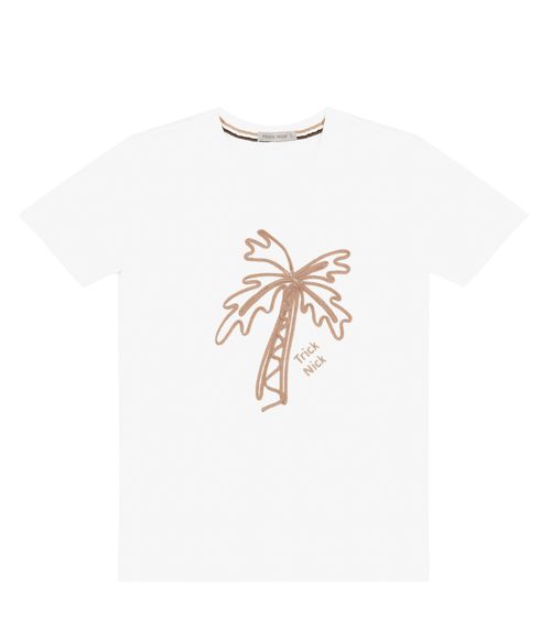 Camiseta Menino em Meia Malha Trick Nick Preto