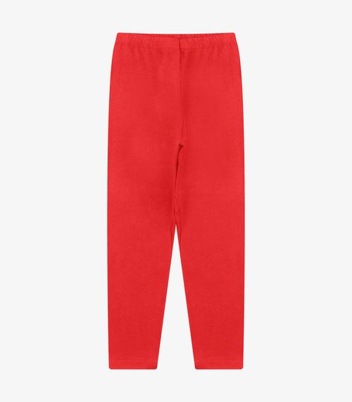 Calça Legging Infantil Feminina Rovi Kids Vermelho