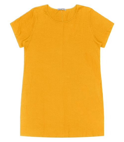 Vestido Feminino Plus Size Secret Glam Amarelo