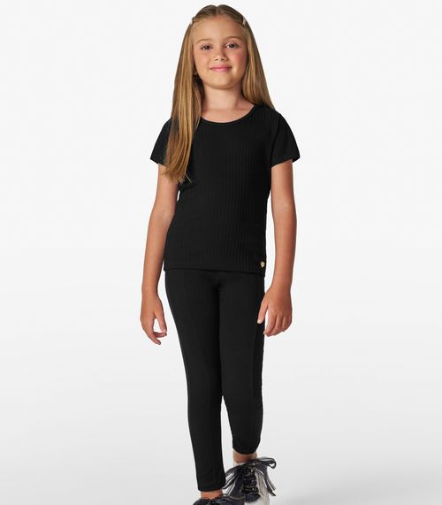 Legging Infantil Feminina Trick Nick Preto