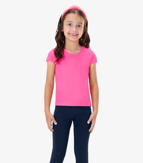 Calça Legging Infantil Feminina Rovi Kids Azul