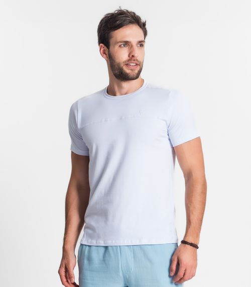 Camiseta Básica Masculina Diametro Branco