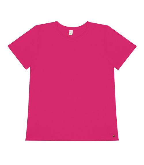 Blusa Feminina Básica Visco Tricot Rovitex Rosa