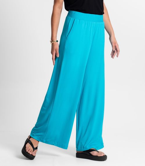 Calça Feminina Em Molecotton Rovitex Azul