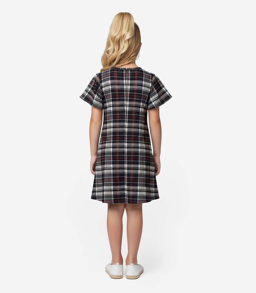 Vestido Infantil Feminino Estampado Select Rosa