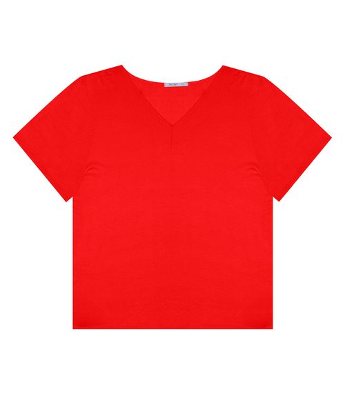 Blusa Feminina Plus Size Secret Glam Laranja