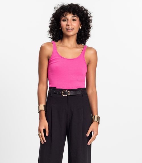 Blusa De Alca Básica Feminina Rovitex Rosa