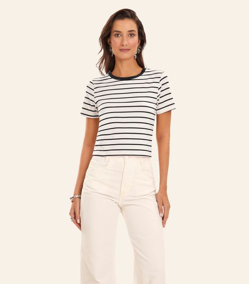 Blusa Feminina em Cotton Leve Rovitex Bege