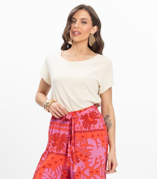 Blusa Feminina Infinita Cor Bege