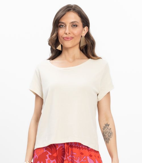Blusa Feminina Infinita Cor Bege