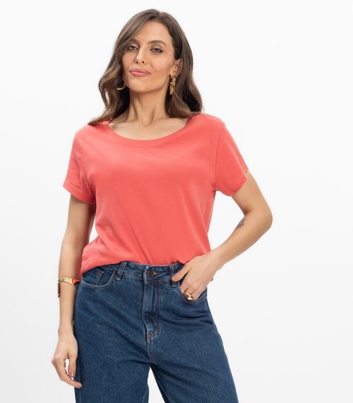 Blusa Feminina Infinita Cor Laranja