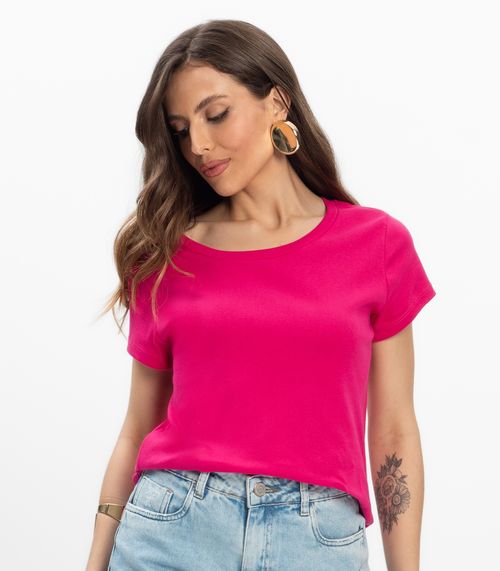 Blusa Feminina Infinita Cor Rosa