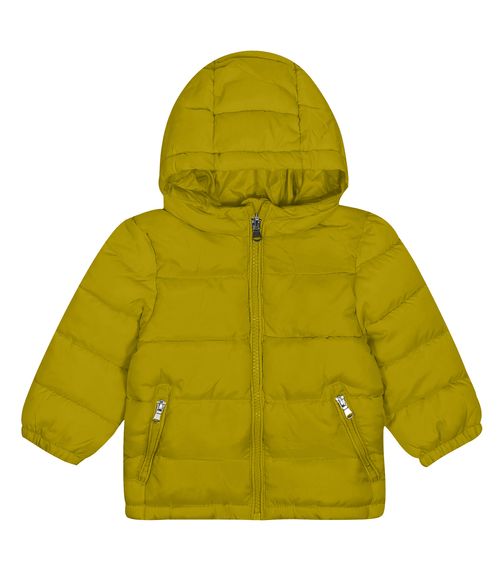 Jaqueta Puffer Feminina com Capuz Trick Nick Verde