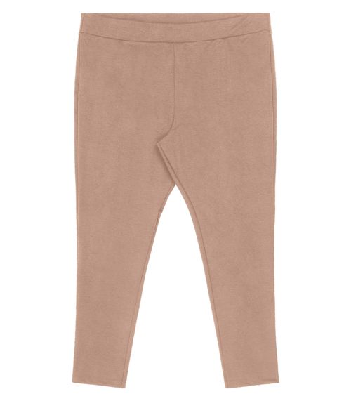 Legging Feminina Plus Size Secret Glam Marrom