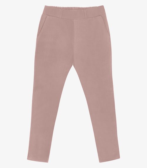 Calça Feminina Ponto Roma Plus Size Secret Glam Marrom