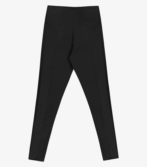 Legging Juvenil Em Material Sintético Minty Preto