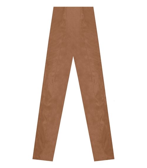 Legging Juvenil Em Material Sintético Minty Marrom