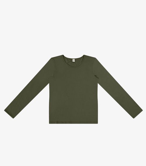 Blusa Feminina Manga Longa Rovitex Verde