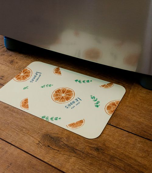 Tapete Cozinha Base Antiderrapante Tapetes Junior Bege