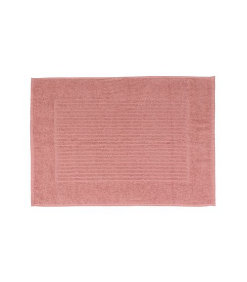 Toalha de Piso Basic Com Antiderrapante Atlântica Rosa