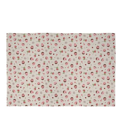 Toalha De Mesa Retangular Basic 6 Lugares Teka Bege