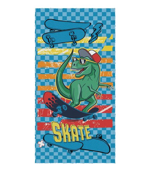 Toalha de Banho Infantil Estampada Lepper Verde