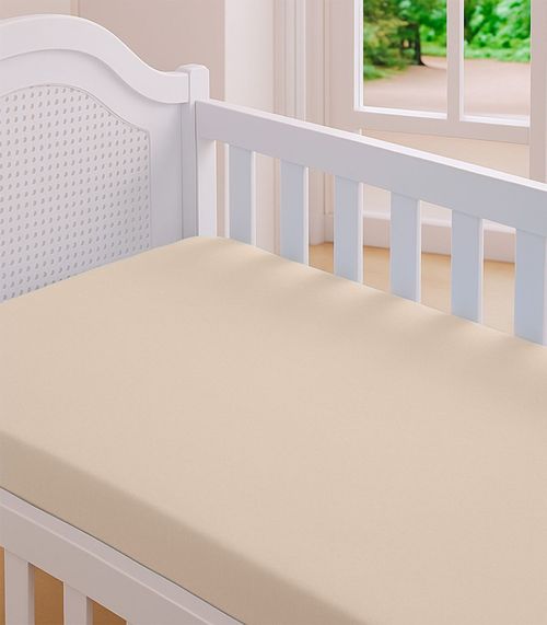 Lençol Baby Liso Avulso Vivaldi Bege