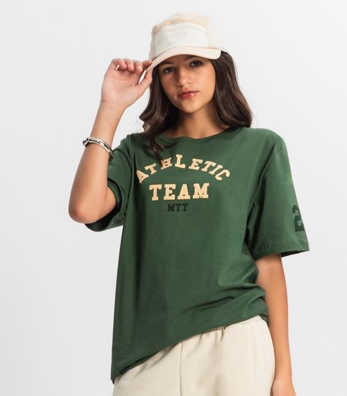 Camiseta Juvenil Masculina Em Meia Malha Minty Verde