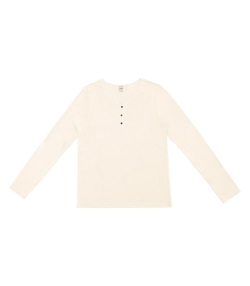 Blusa Feminina Com Botões Manga Longa Rovitex Bege