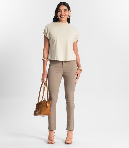 Calça Feminina Rovitex Marrom