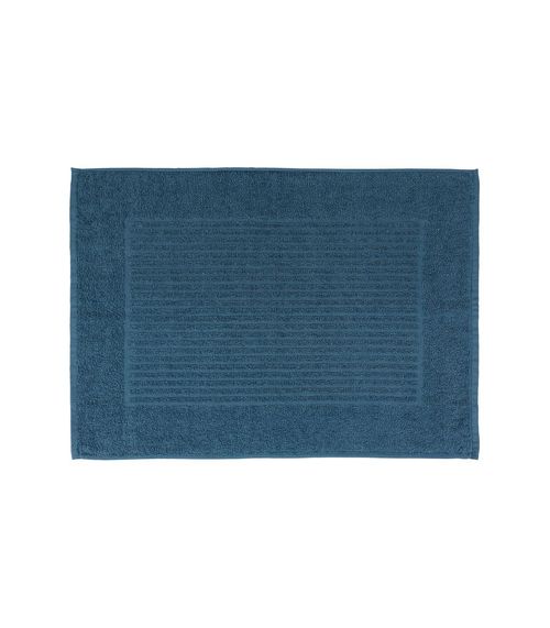 Toalha de Piso Basic Com Antiderrapante Atlântica Azul