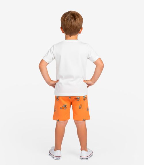 Conjunto Infantil Masculino Select Laranja