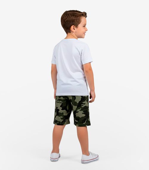 Conjunto Infantil Camiseta e Bermuda Select Verde