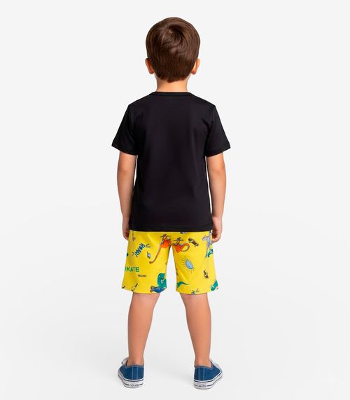 Conjunto Infantil Masculino Select Amarelo
