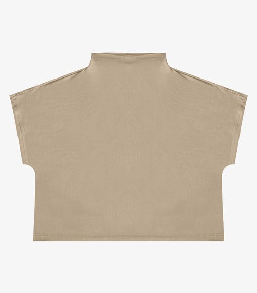 Blusa Feminina Com Gola Chaminé Select Baunilha