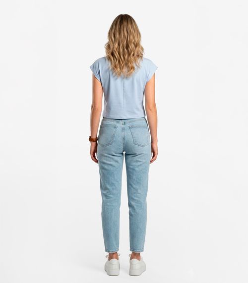 Blusa Feminina Com Gola Chaminé Select Azul