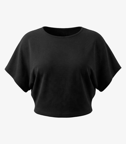 Blusa Cropped Feminina Infinita Cor Rosa