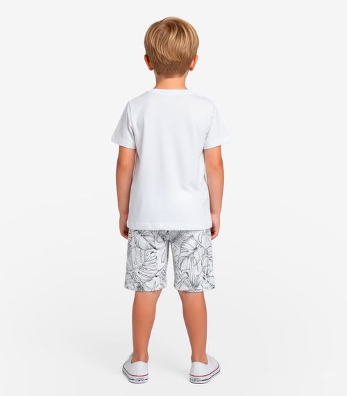 Conjunto Infantil Masculino Select Bege