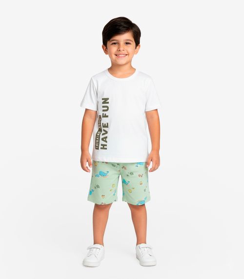 Conjunto Infantil Masculino Select Verde