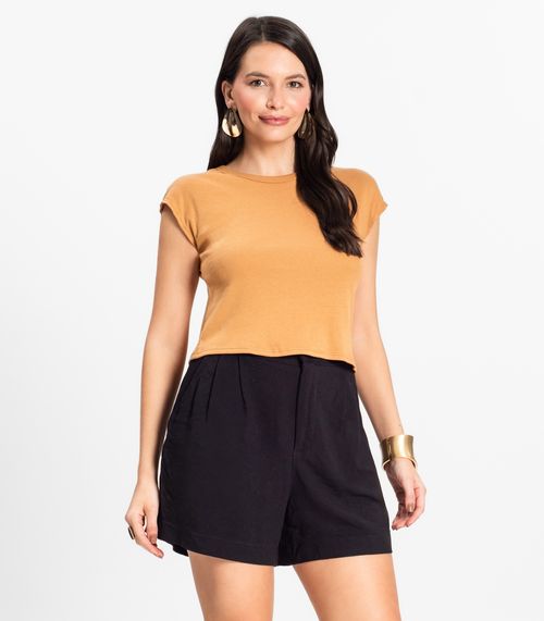 Blusa Feminina Infinita Cor Chocolate