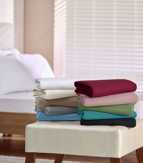 Jogo De Cama Solteiro Malha 2 Peças Liso Vivaldi Cinza