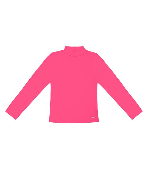 Blusa Feminina Gola Alta Rovitex Rosa