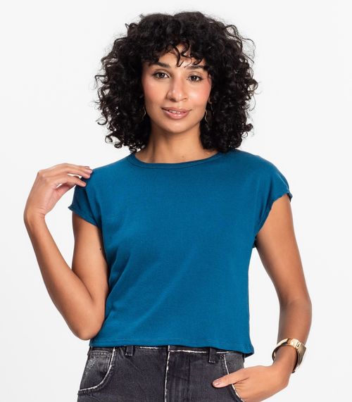 Blusa Feminina Infinita Cor Azul