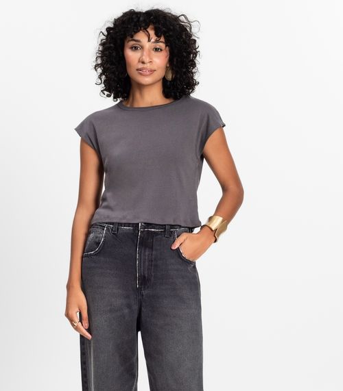 Blusa Feminina Infinita Cor Cinza